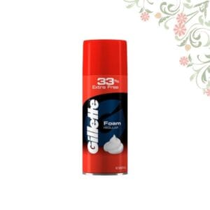 Gillette Classic Regular Pre Shave Foam with 33% Extra Free
